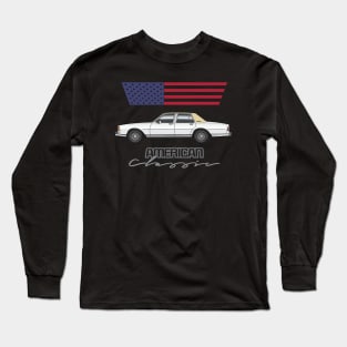 American Classic White 2 Long Sleeve T-Shirt